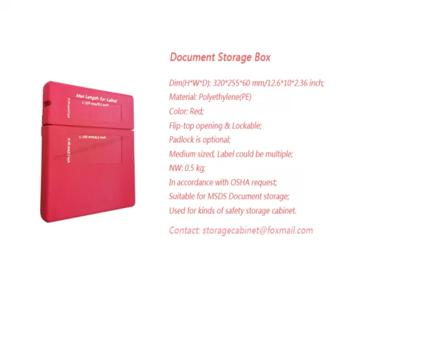 Document Storage Box 00-hefsafety.com