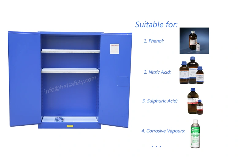 Suitable for Corrosive Safety Storage Cabinet-hefsafety 
